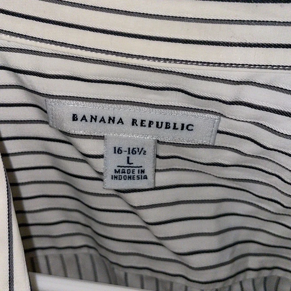 Mens Banana Republic Dress Up Long Sleeve Shirt